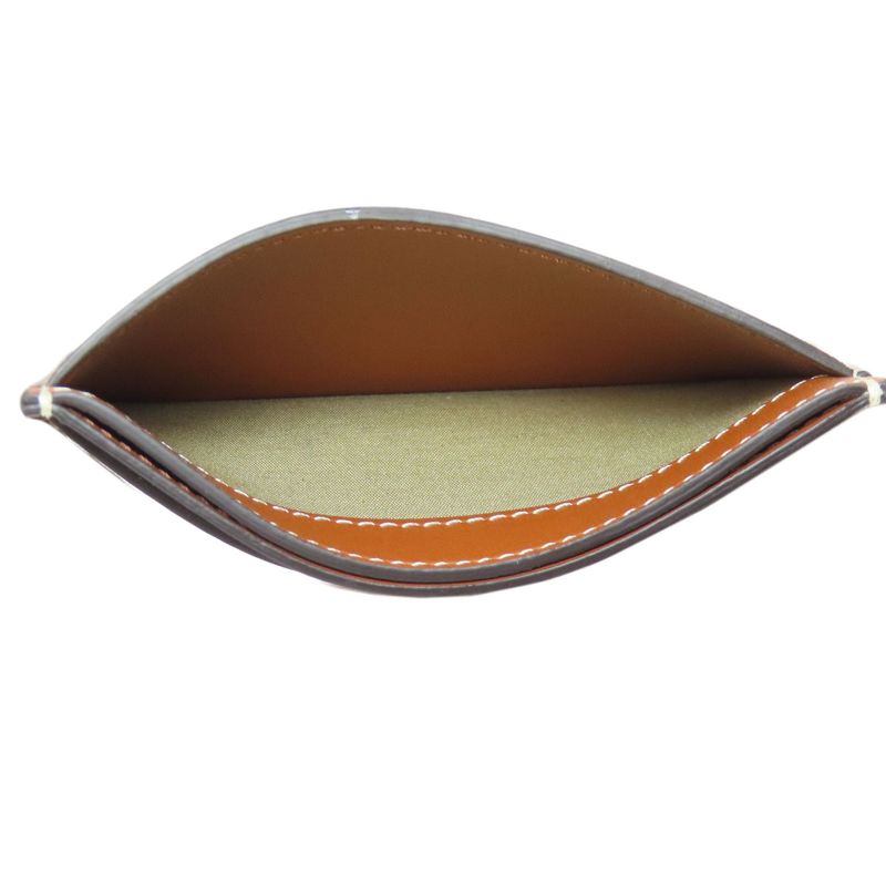 Celine Triomphe Card Case Leather Women