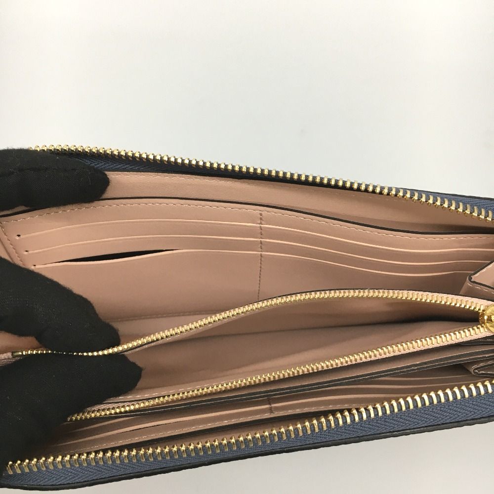 Louis Vuitton Long Wallet Portefeuille Comet M68582 Navy