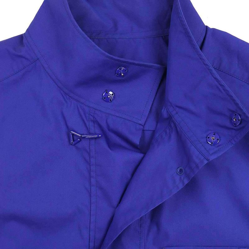 Louis Vuitton 22aw LV Split Short Sleeve Pullover Shirt Rm222m Mn8 Hns04w Blue L