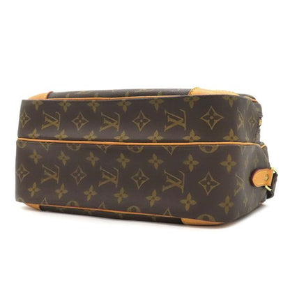 Louis Vuitton Shoulder Bag Nile Monogram Canvas Monogram Gold Hardware Brown