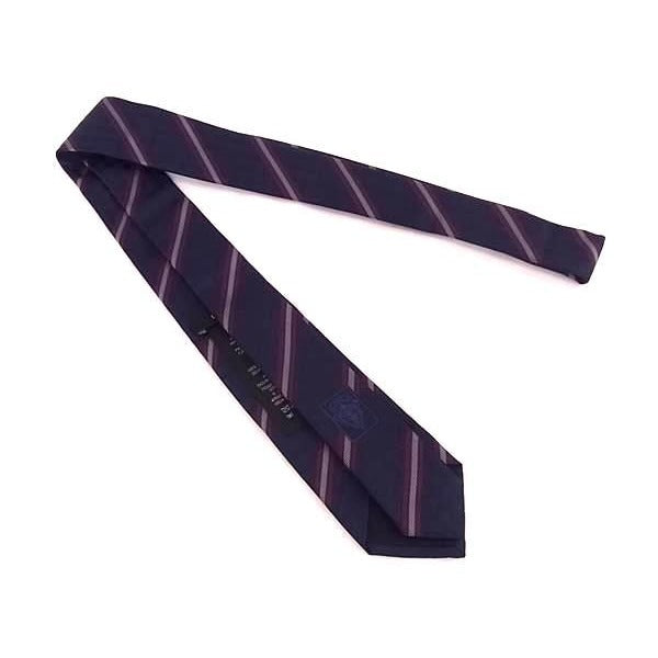 Gucci GG Patterned 100% Silk Necktie Gentlemen Business Navy Av8830 — view 2