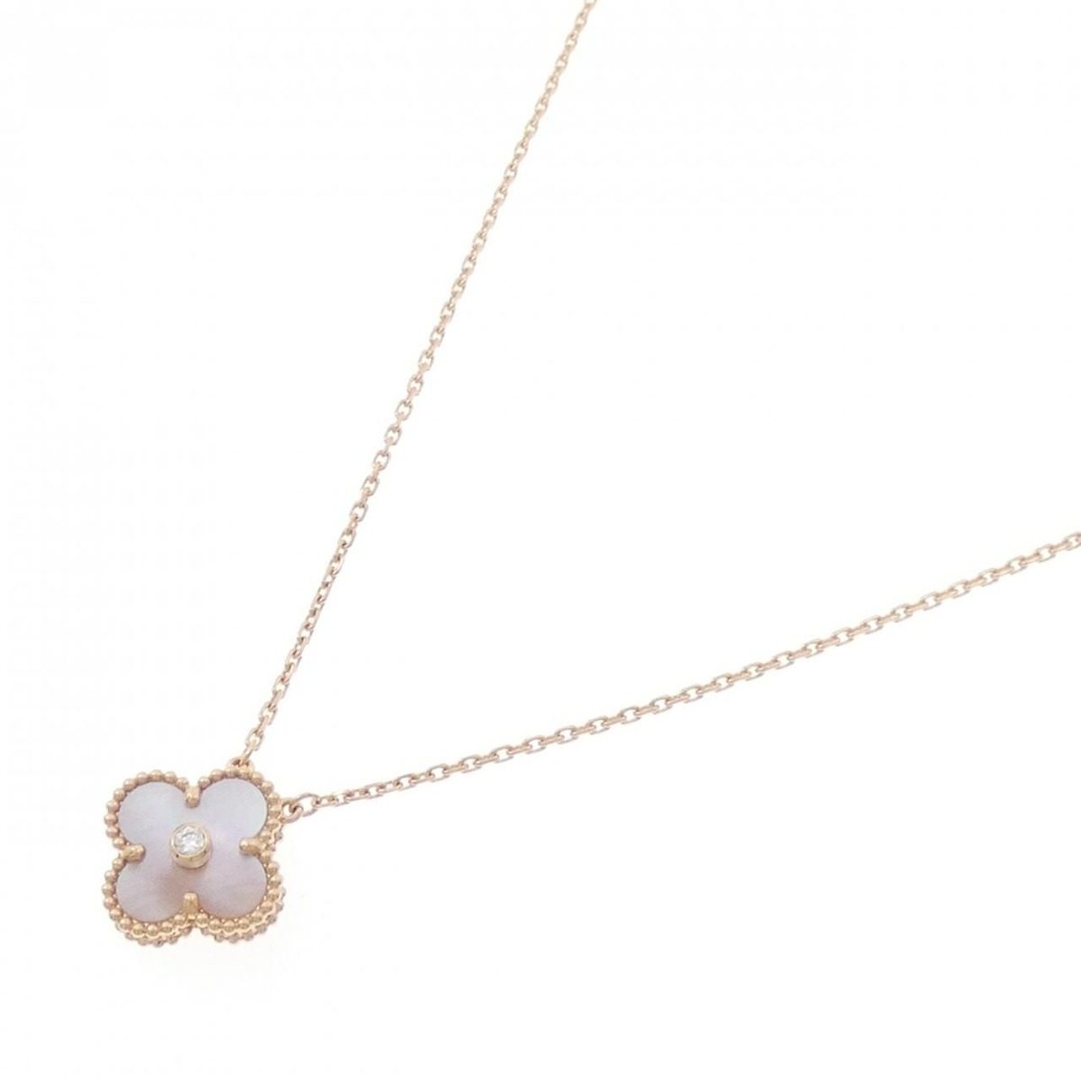 Van Cleef & Arpels Vintage Alhambra Necklace — view 2