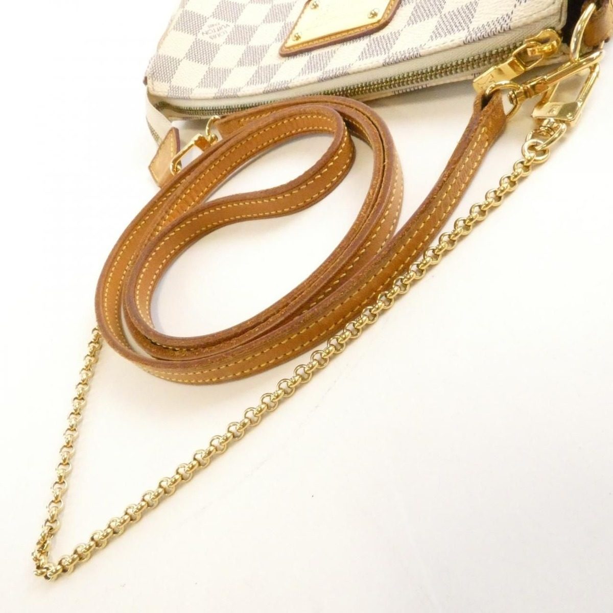 Louis Vuitton Damier Azur Shoulder Bag — view 8