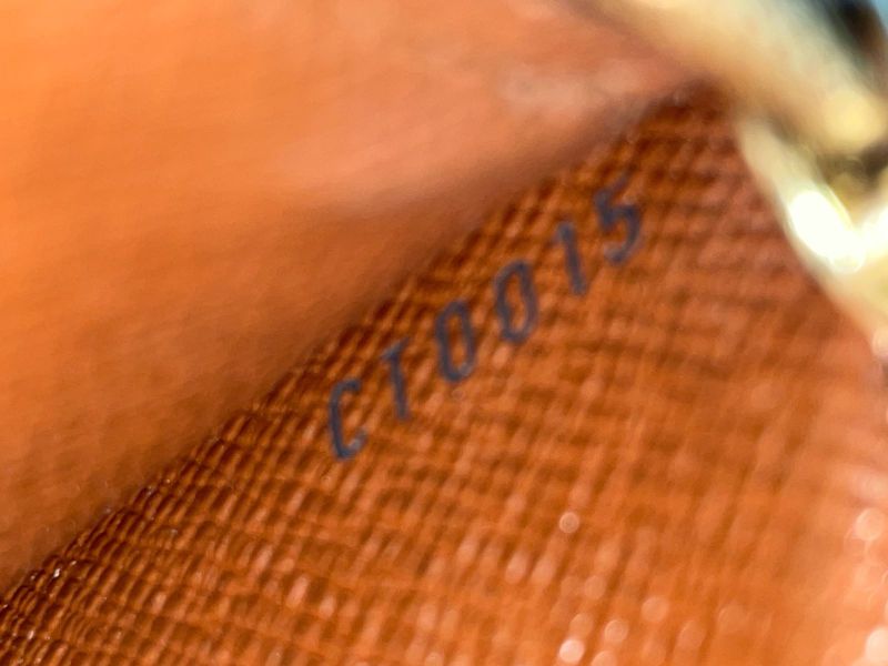 Louis Vuitton Monogram Pochette Portmonnaie Cles Di Long Wallet M61726 Brown