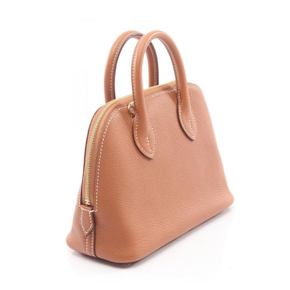 Hermes Handbag Bolide Mini Gold Leather — view 2