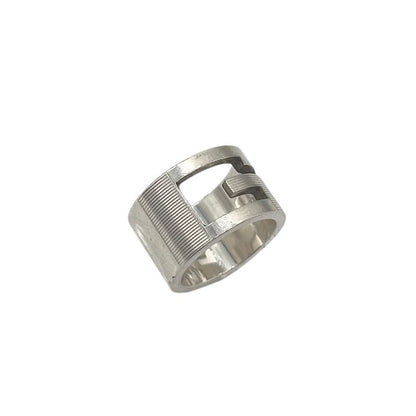 Gucci Ring - Branded G Logo Silver 925 Silver