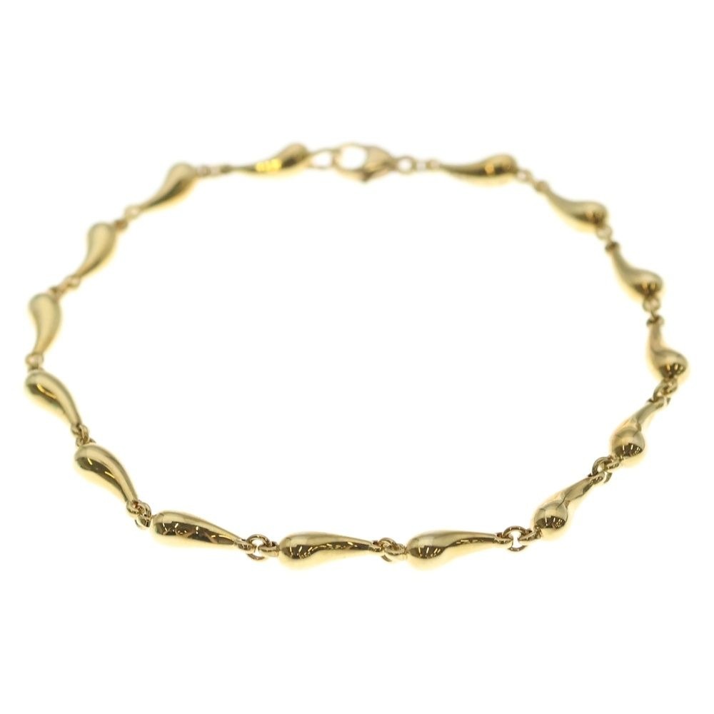 Tiffany & Co Elsa Peretti Teardrop Bracelet 18K YG Yellow