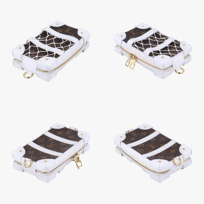 Louis Vuitton Soft Trunk Fawn Box Monogram / Brownish And White Monogram