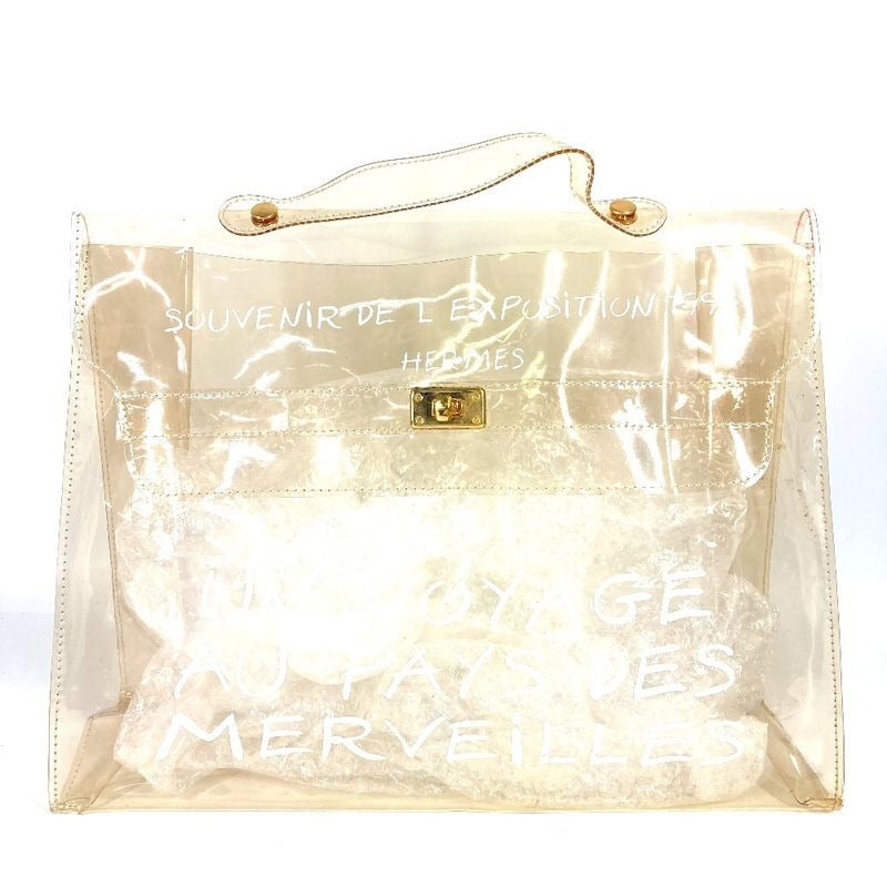 Hermes Handbag Vinyl Kelly Clear