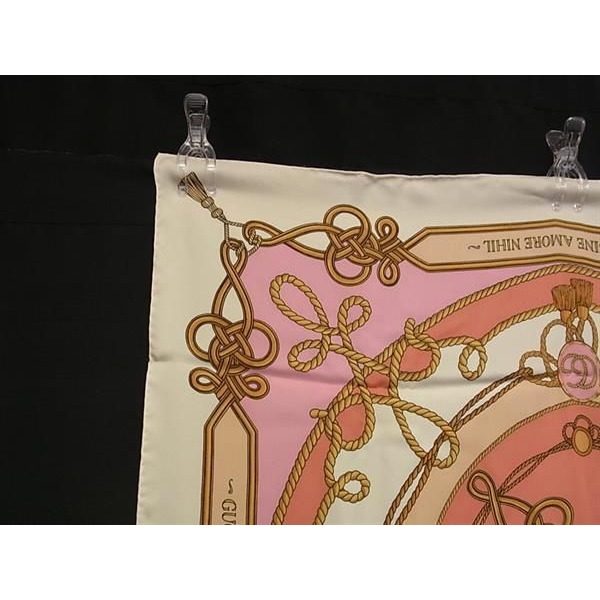 Gucci Silk Large Scarf Shawl Pink Multicolor — view 3