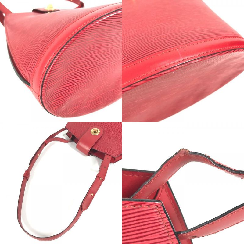 Louis Vuitton Shoulder Bag Cluny M52257 Epi Leather Castilian Red
