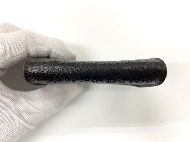 Louis Vuitton Monogram Porte Monet Pla Coin Case M61930 Brown Made In France