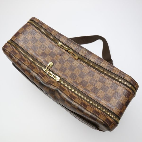 Louis Vuitton Damier Dorsoduro Shoulder Bag Brown