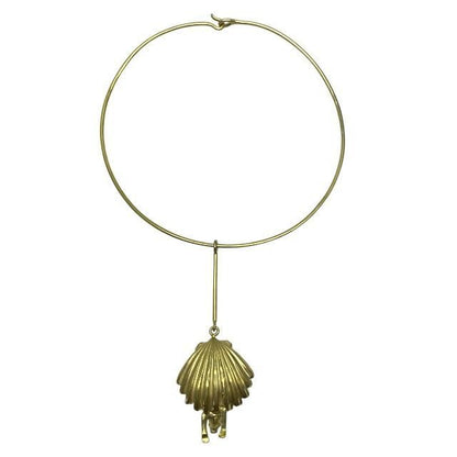 Christian DIOR Sea Garden Necklace Choker Jewelry Accessories Animal Motif GP