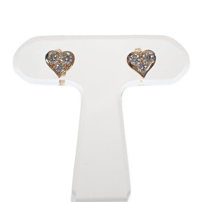 Tiffany & Co Heart Earrings 18K Pink
