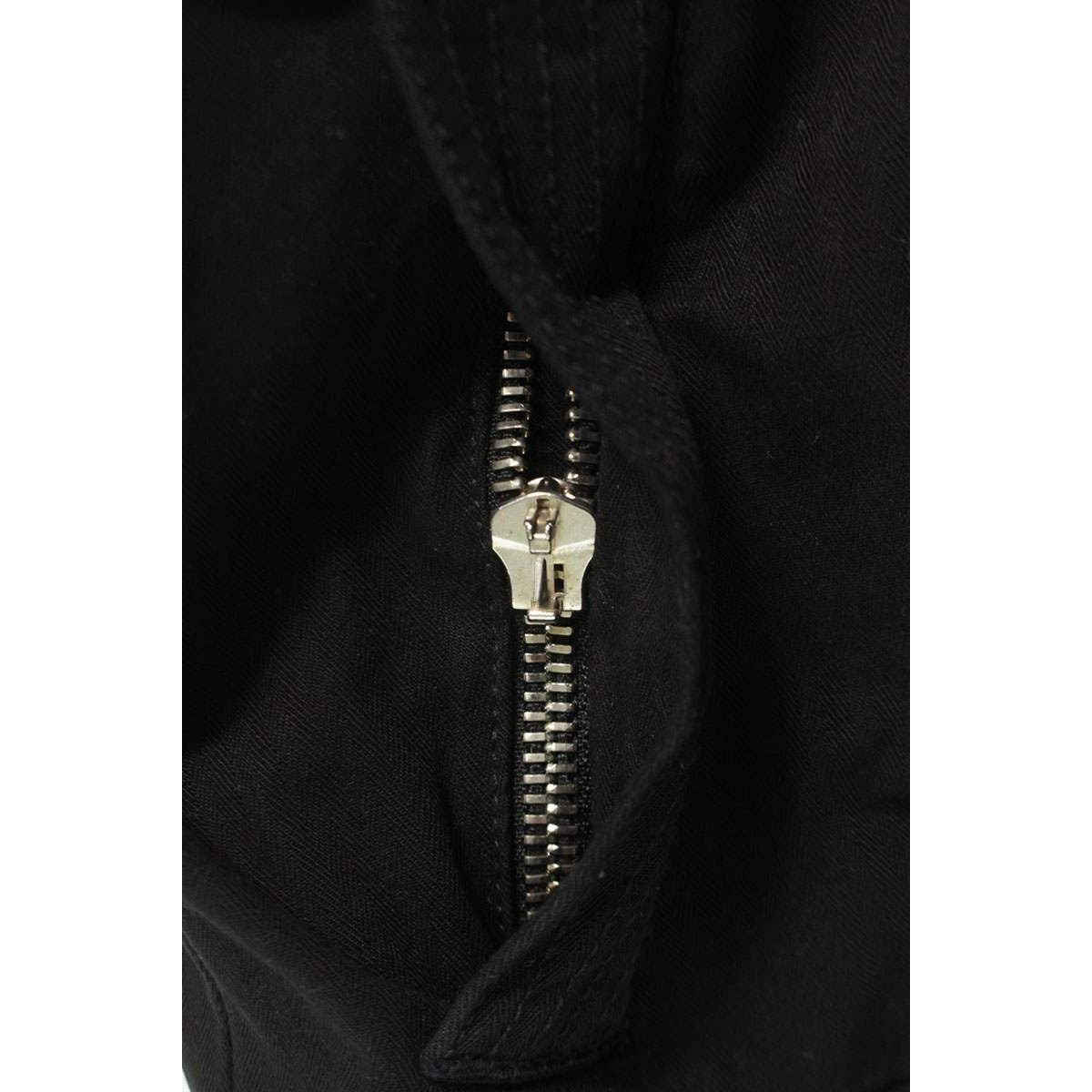 Chrome Hearts Cherry Bomb Cross Ball Button Military Jacket Black — view 4