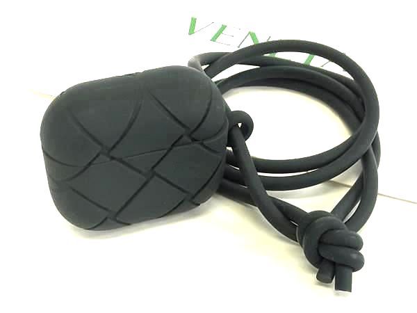 Bottega Veneta Rubber Airpods Case Airpods Case Men's Women's Navy