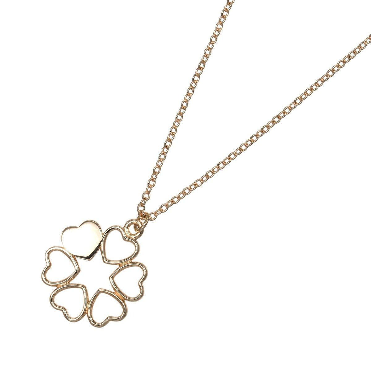Tiffany & Co Crown of Heart 18k Pink Gold Necklace — view 3
