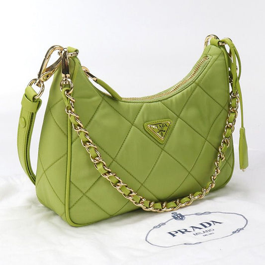 Prada Mini Bag Re-edition 1995 1bc204 2AOS F0v96 Shoulder Bag Nylon Leather