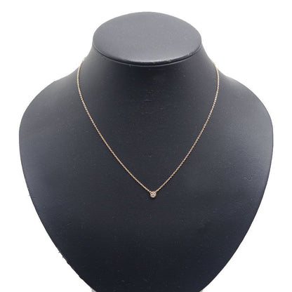 Tiffany & Co Peretti By-the-yard Necklace 18K Pink Gold Diamond