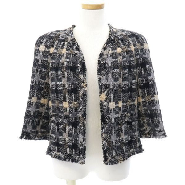 Chanel Jacket Silk Wool