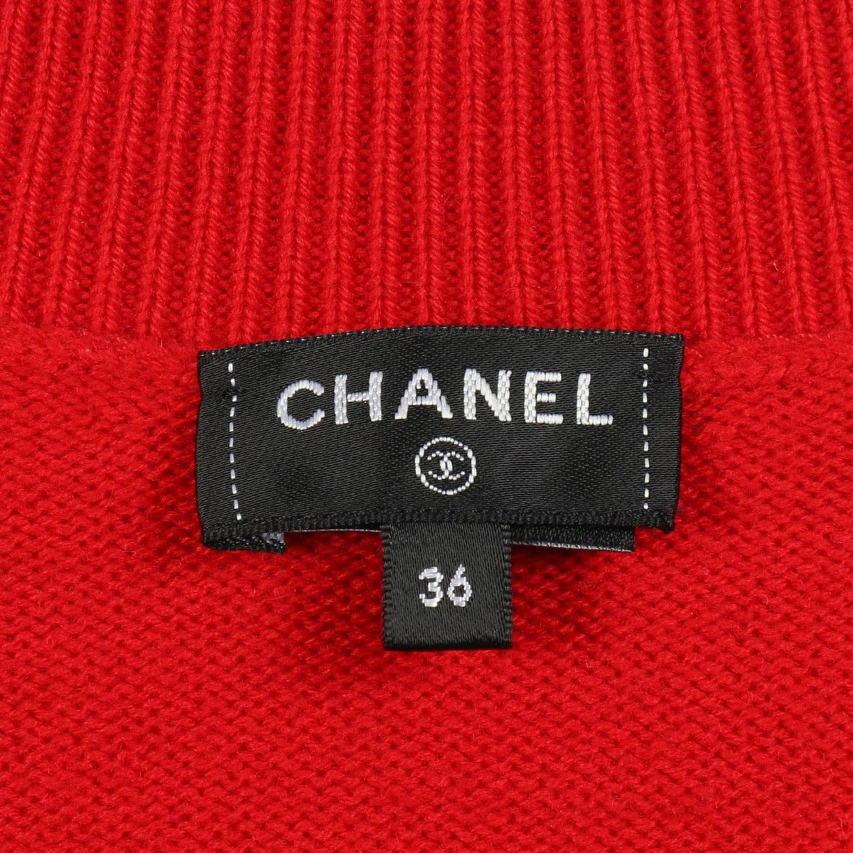 Chanel Cardigan CC Logo Visual Button 23C Cashmere — view 3
