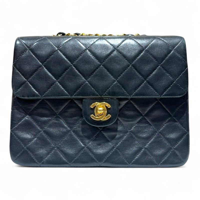 Chanel 21092899095430 Mini Matelasse Chain Shoulder Bag Ladies Black FREE