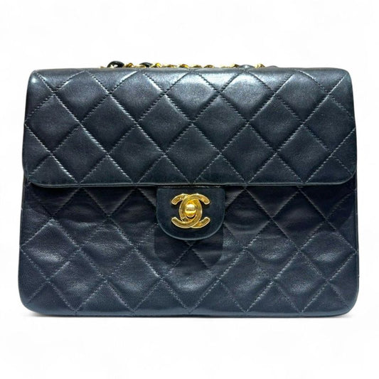 Chanel 21092899095430 Mini Matelasse Chain Shoulder Bag Ladies Black FREE