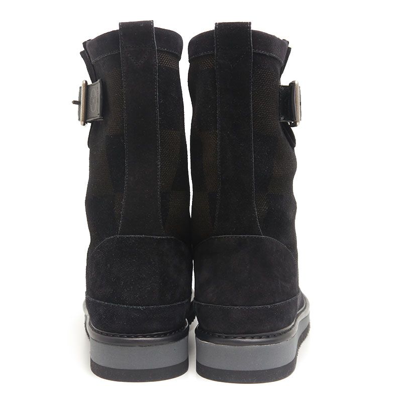 Louis Vuitton Cozy Line NIGO Collaboration Mouton Boots 8 Black