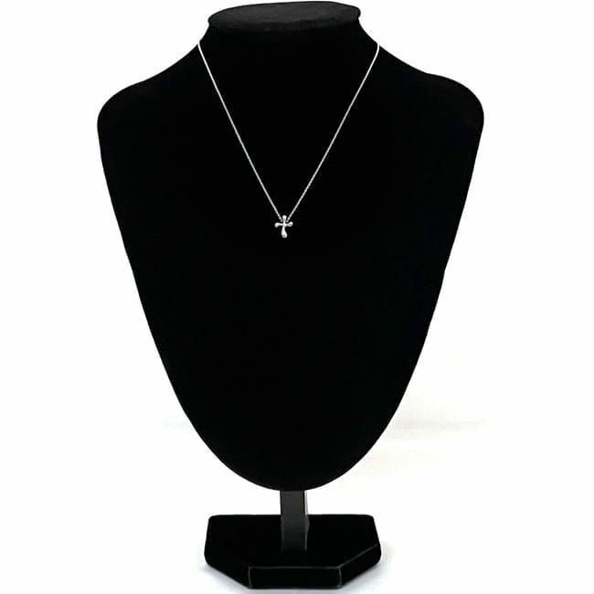 Tiffany & Co Cross Necklace Ec22790 Silver