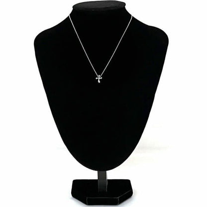 Tiffany & Co Cross Necklace Ec22790 Silver