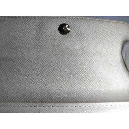 Louis Vuitton Trifold Wallet Portefeuille Alexandra Azur Damier Gold — view 10
