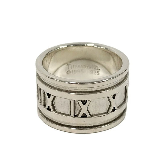 Tiffany & Co Atlas Ring Silver SV 925 12