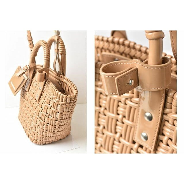 Balenciaga Shoulder Bag Basket Bistro XS Enamel — view 3