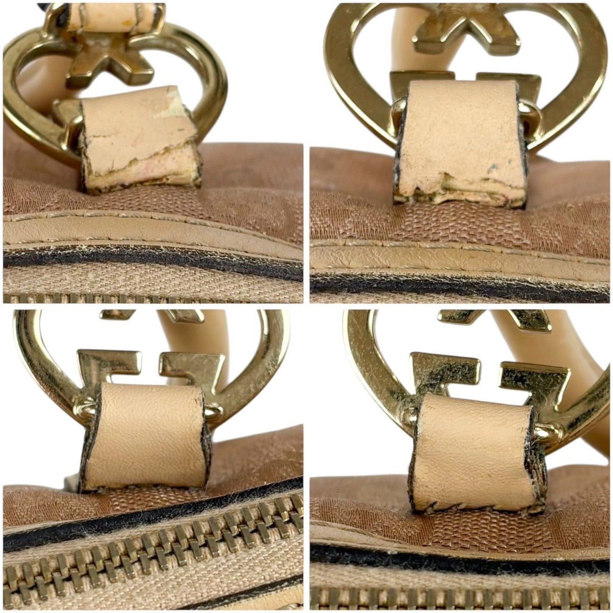 Gucci GG Canvas Tote Pink Beige Bree — view 7