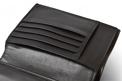 Bottega Veneta Wallet Bottega Veneta Fold Wallet Intrecciato Black 169731