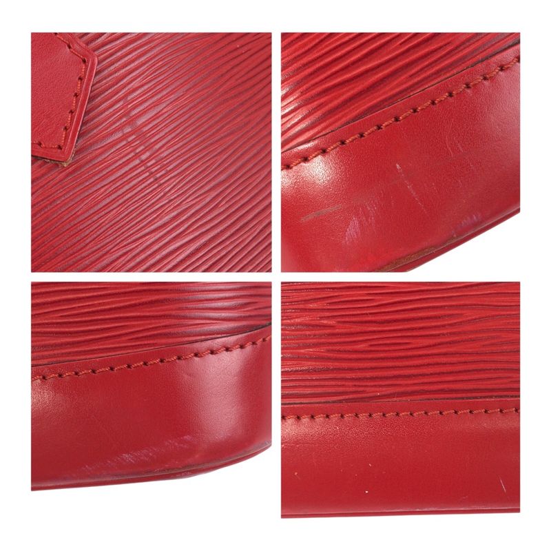 Louis Vuitton Epi Alma Red Gold Hardware Epi Leather M52147 Handbag Tote Bag