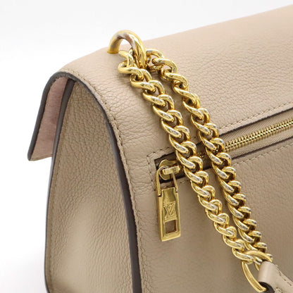 Louis Vuitton My Lock Me Chain Shoulder Bag Pochette Leather Glaze M56137