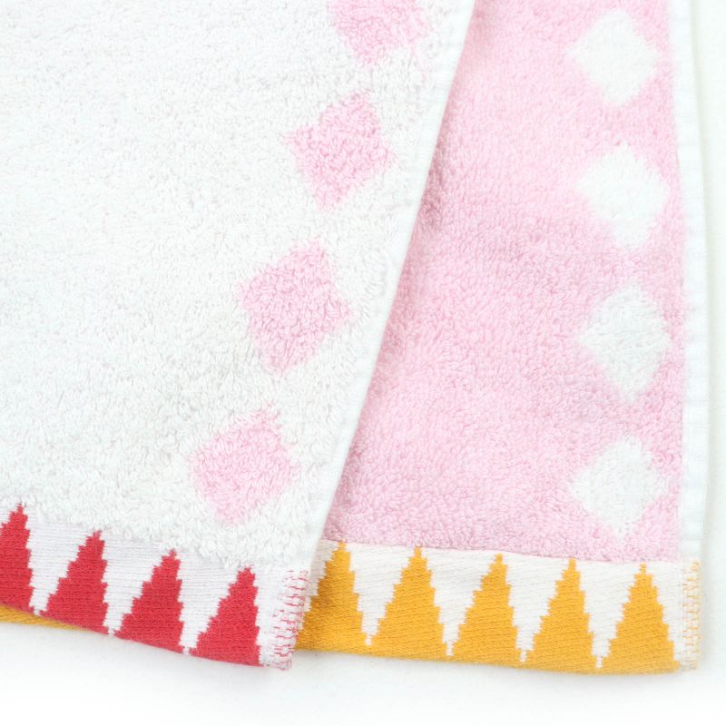 Hermes Circus 100% Cotton Bath Towel Pink Color Made In France Women