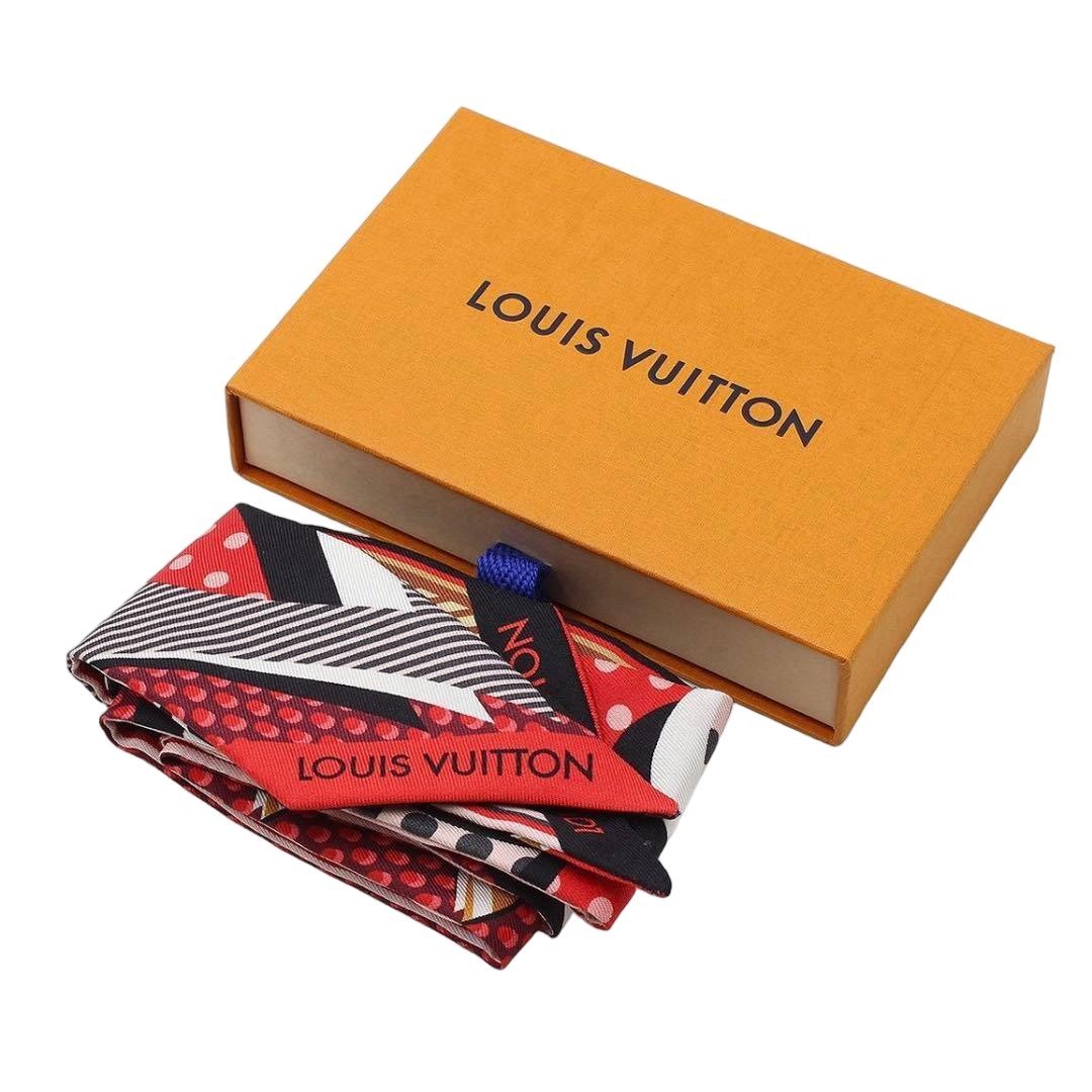 Louis Vuitton Bandeau Pop LV Silk Scarf