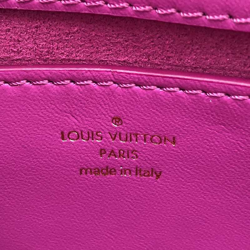 Louis Vuitton M59588 Pochette Twist EW Leather Flap Shoulder Bag - Multicolor -