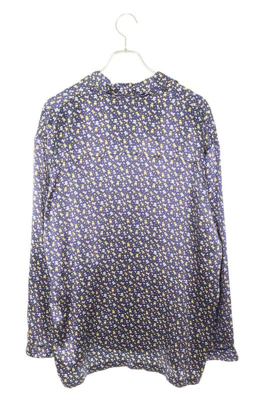 Balenciaga 602450 Tjlp4 Bear Print Pajama Long Sleeve Shirt Men's 36
