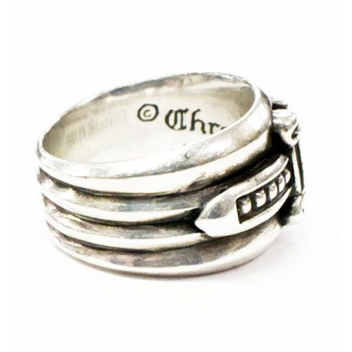 Chrome Hearts Dagger Ring Silver Aa — view 4