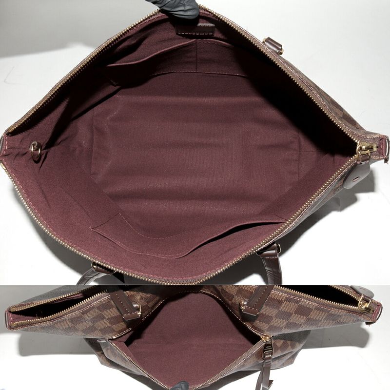 Louis Vuitton Tote Shoulder Bag Damier Jena MM N41013