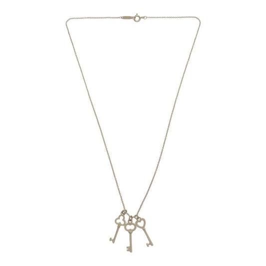 Tiffany & Co Three Key Pendant Necklace Accessory Total Weight