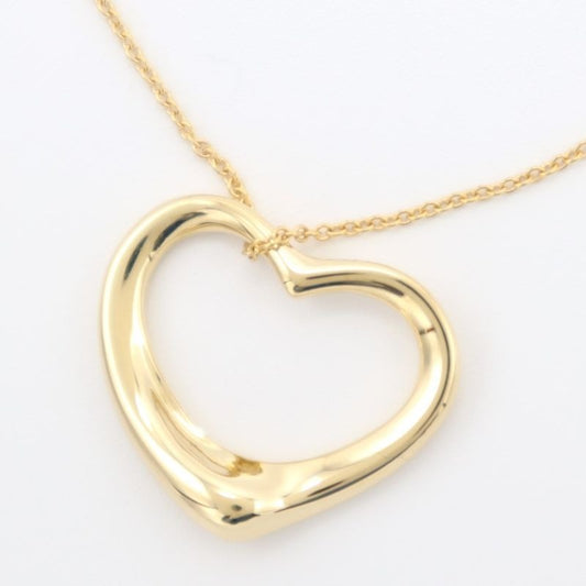 Tiffany & Co Necklace Open Heart 750 Gold Accessories