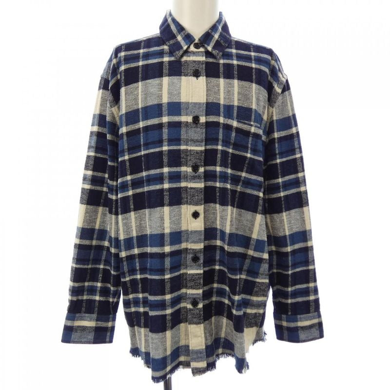 Celine Checked Overshirt 2 C59 A366 Shirt