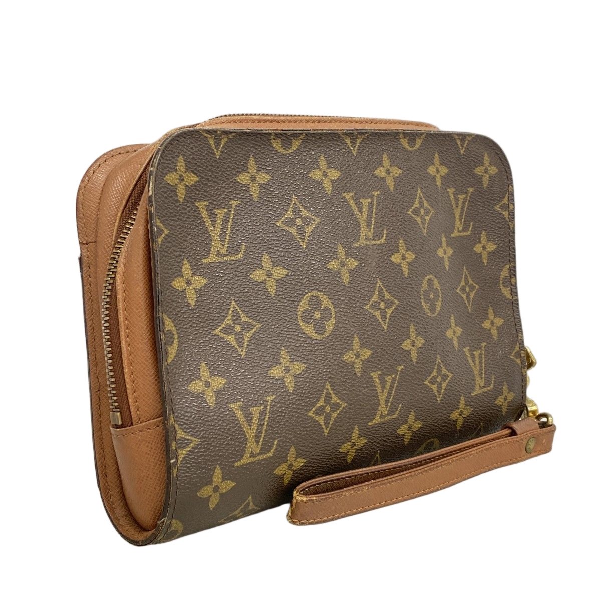 Louis Vuitton Clutch Monogram Orsay Brown — view 2