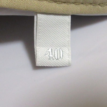 Prada Tuck Belted Wide Shorts Size 40 Beige Women's Used