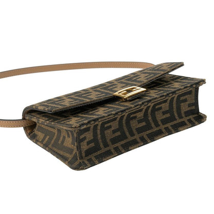 Fendi Shoulder Bag Baguette Brown